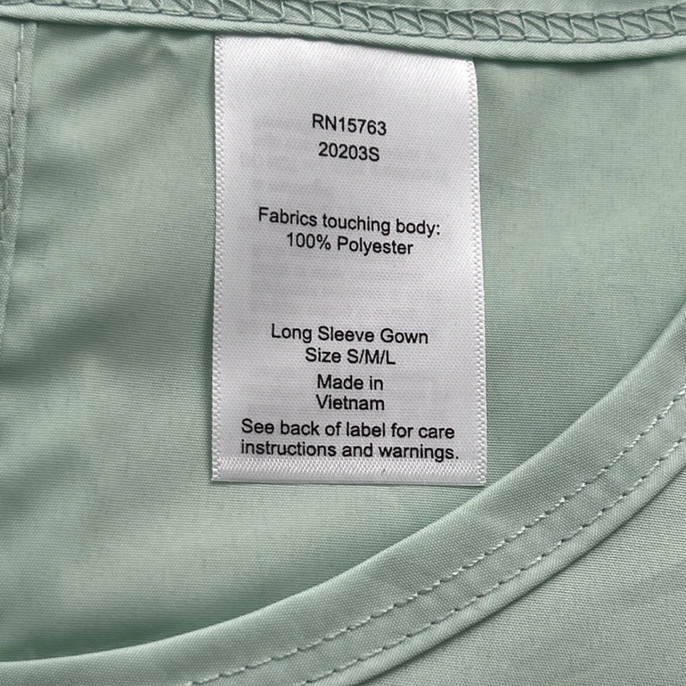 NEW Surgical Hospital Gown washable/reusable RN15763 New ONE SIZE - Picture 6 of 6